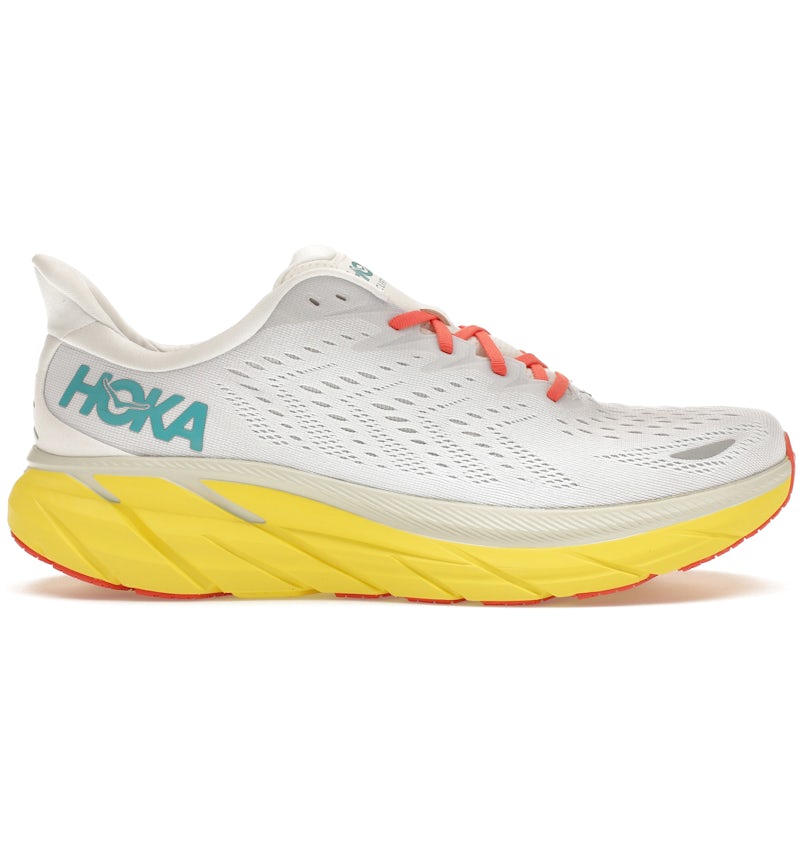 Hoka One One Clifton Blanc De Blanc Illuminating Yellow Men's