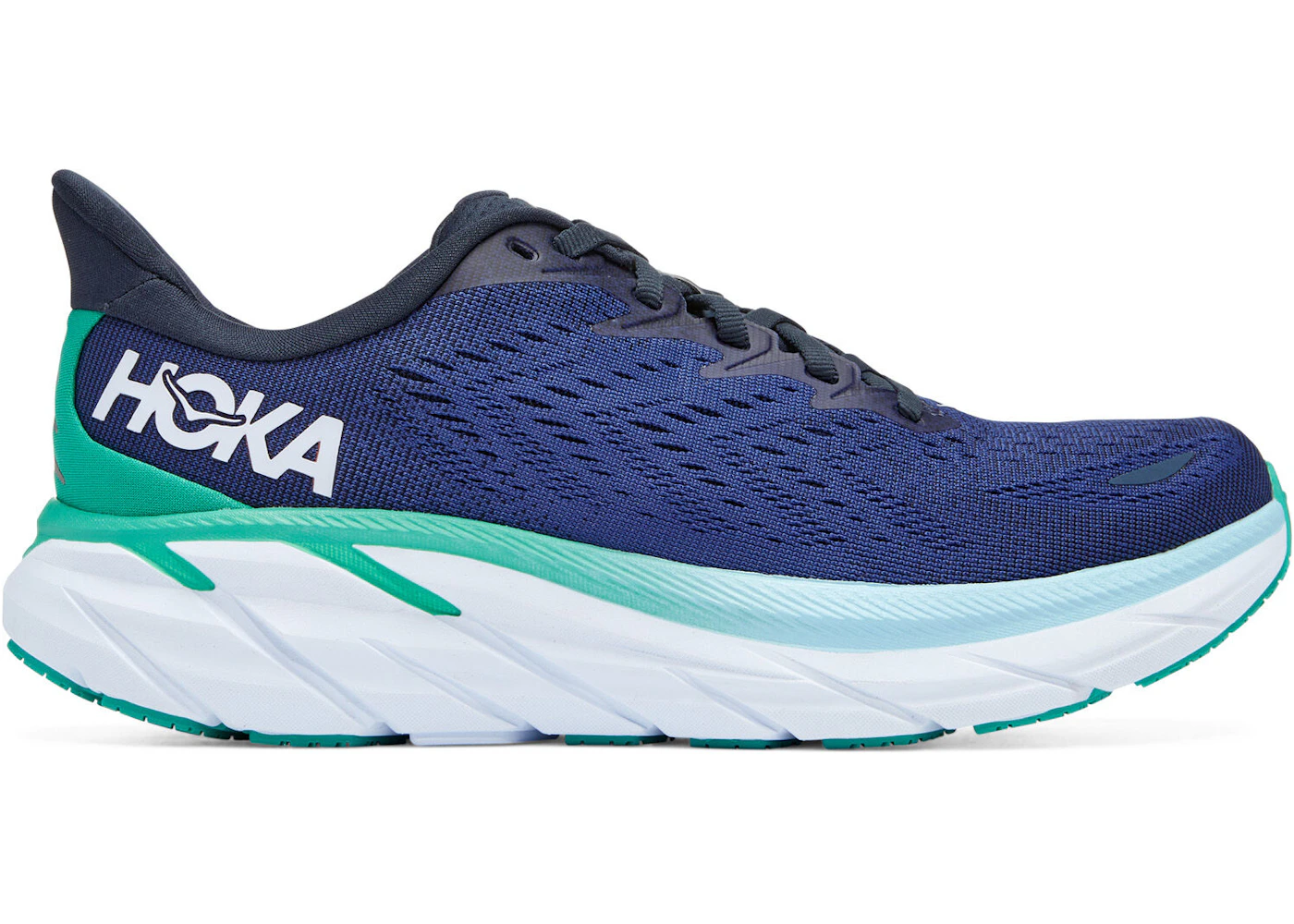 Hoka One One Clifton 8 Outer Space Bellweather Blue (Women's) - 1119394 ...
