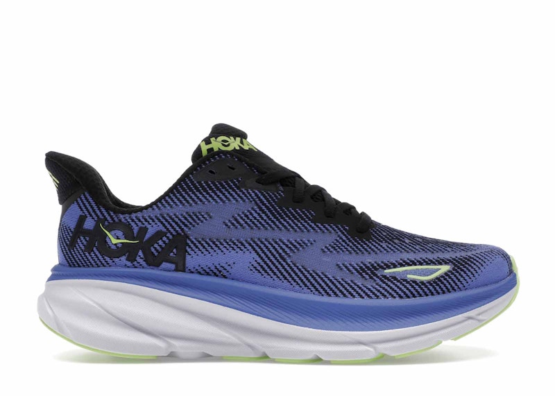Hoka One One Clifton 9 Black Stellar Blue (Women's)