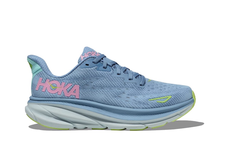 Pre-owned Hoka Clifton 9 (women's) Sneakers In Dusk Pink/twilight