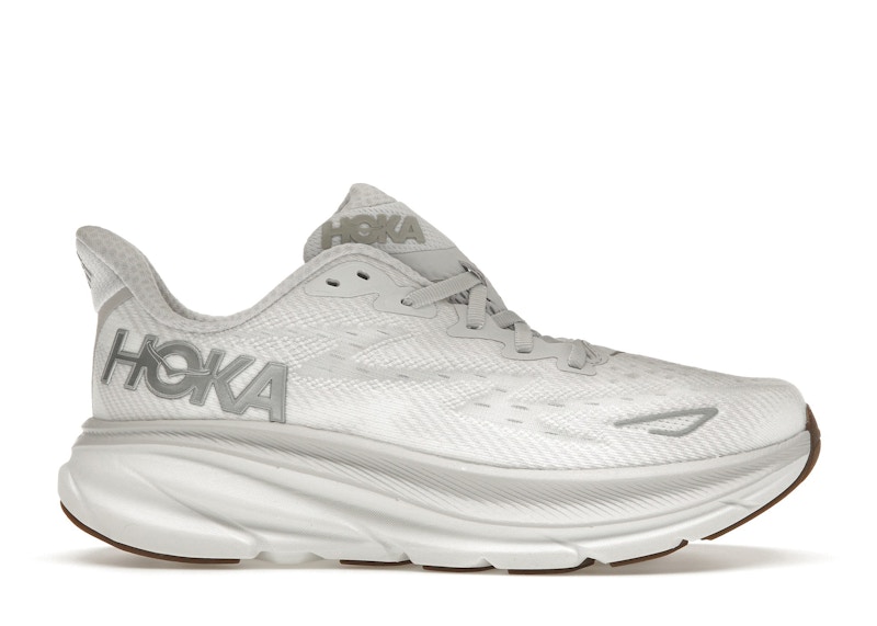 Pre-owned Hoka Clifton 9 (women's) Sneakers In Nimbus Cloud/white