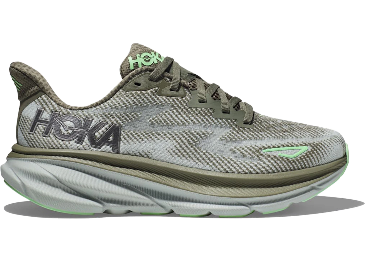 Hoka One One Clifton Verde oliva Haze Hombre 1127895-OHMR US