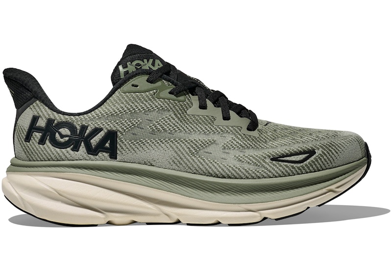 Hoka One One Clifton 9 Sea Moss Forest Lichen