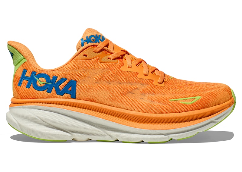 Hoka One One Clifton 9 Solar Flare Lettuce