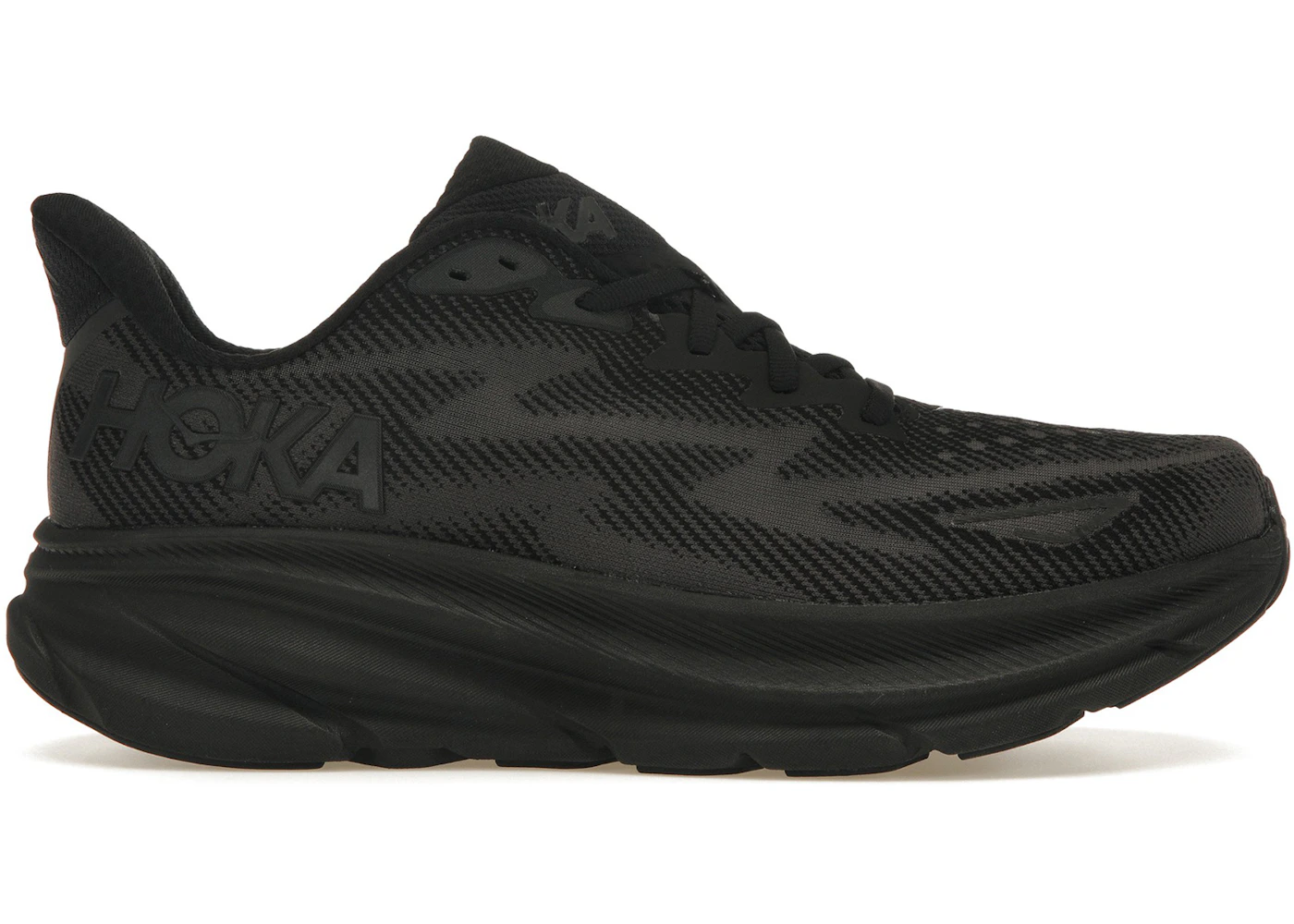 Hoka One One Clifton Triple Black Men's 1127895-BBLC US