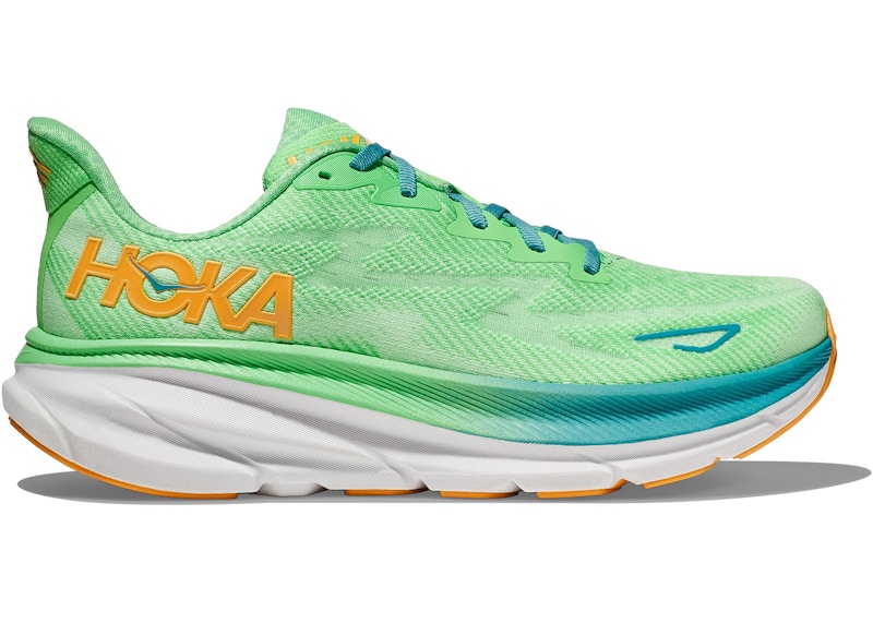 Hoka One One Clifton 9 Zest Lime Glow Men's - 1127895-ZLGL - US