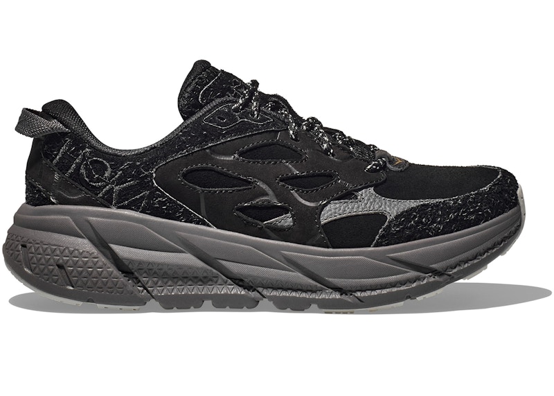 Hoka One One Clifton L Elite Terrain System Black Satellite