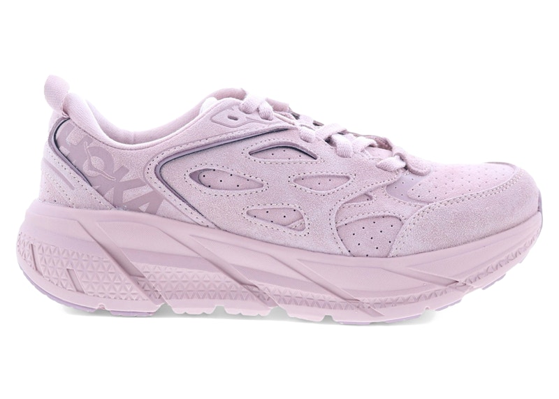 Hoka One One Clifton L Suede Pale Mauve