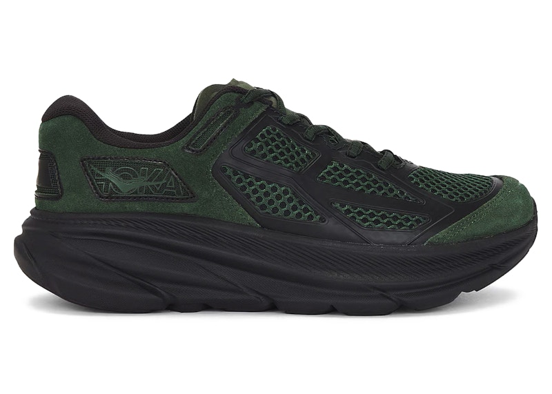 Hoka One One Clifton One9 S Forest Green Black Men's - 1173333