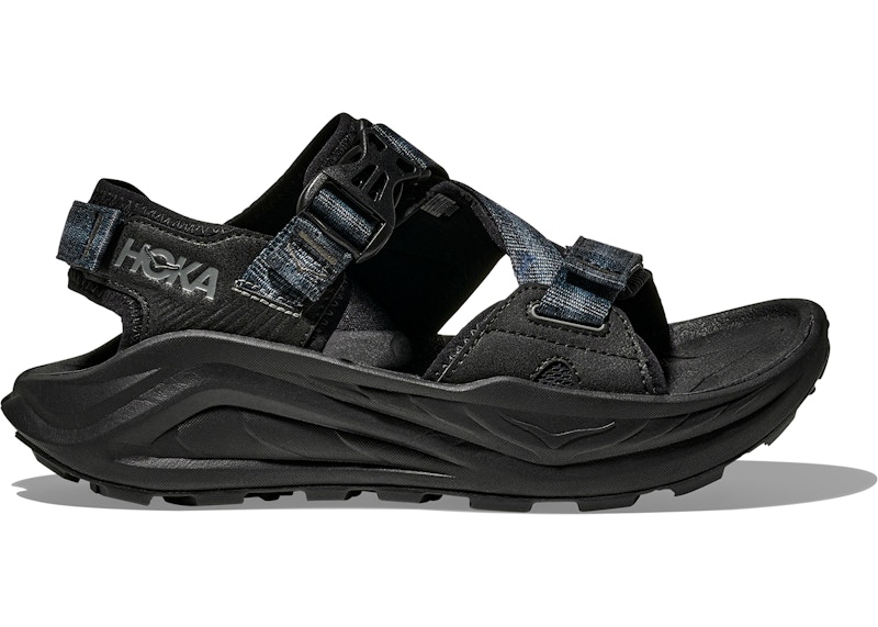 Pre-owned Hoka Men's One One Infini Hike Tc Sneakers In Black