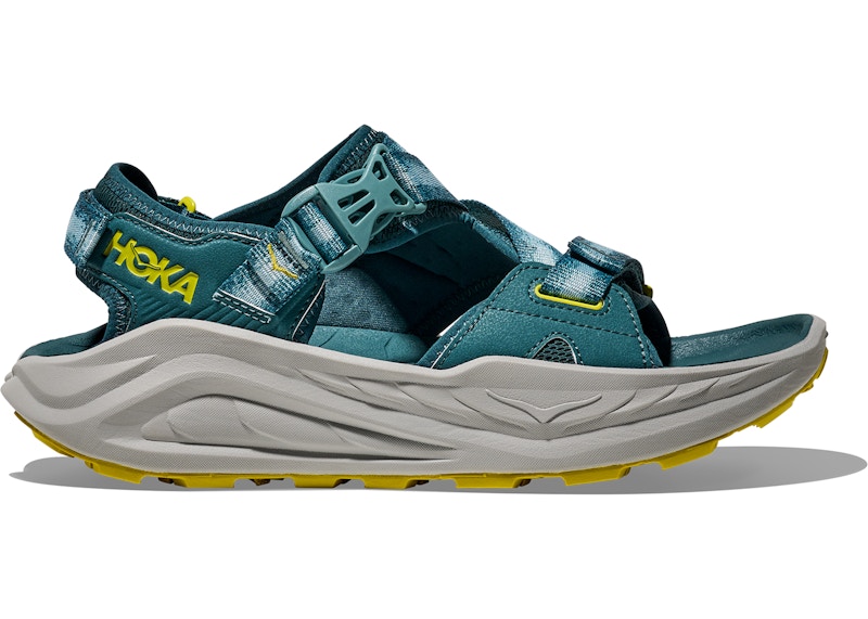 Hoka One One Infini Hike TC Blue Twilight Pea Green
