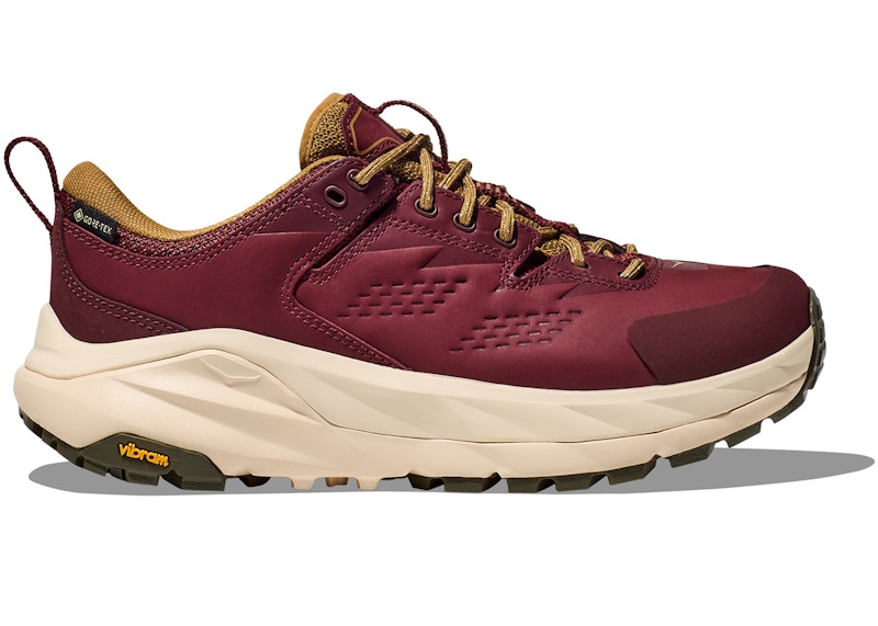 Hoka One One Kaha Low Gore-Tex Elite Terrain System Varsity Burgundy Alabaster