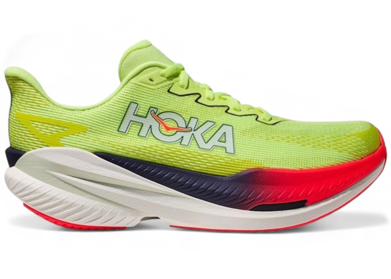 Hoka One One Mach X 3 Neon Yuzu Squid Ink