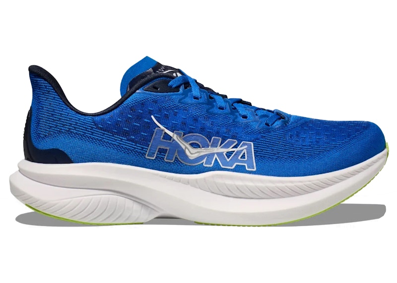 HOKA Men's Mach 6 Road Running Shoes in Electric Cobalt/Varsity Navy - 1147790-ECC