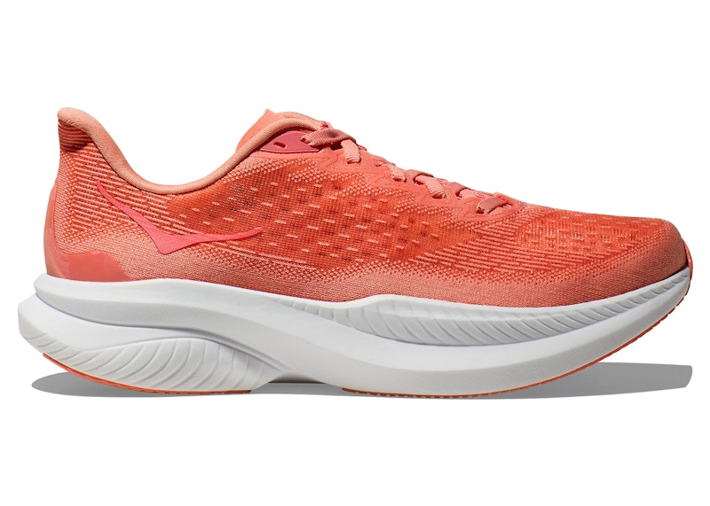 Hoka One One Mach 6 Guava White (Women's)