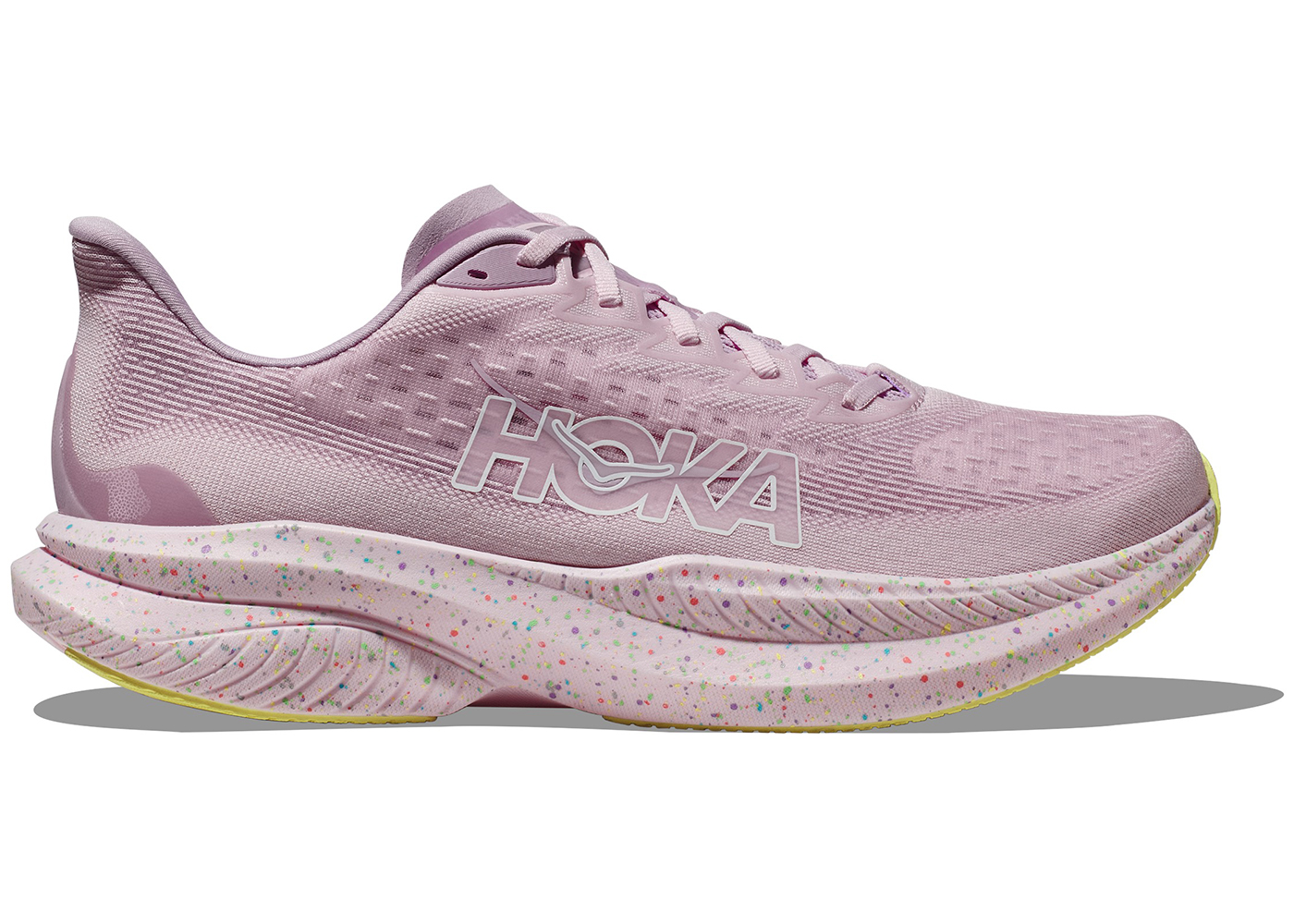 Hoka One One Mach 6 Pink Twighlight Lemonade