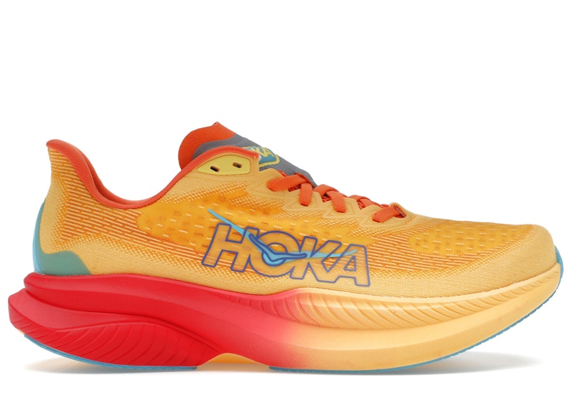 Hoka One One Mach 6 Poppy Squash