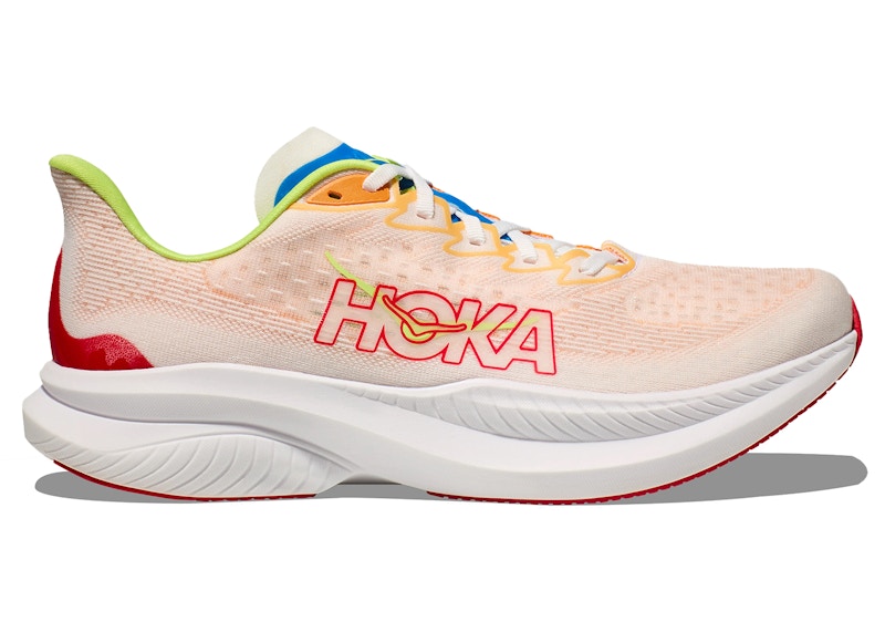 Hoka One One Mach 6 White Solar Flare Men's - 1147790-WLR - US