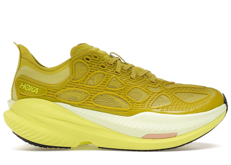 Hoka One One Mach X Caged Pea Green