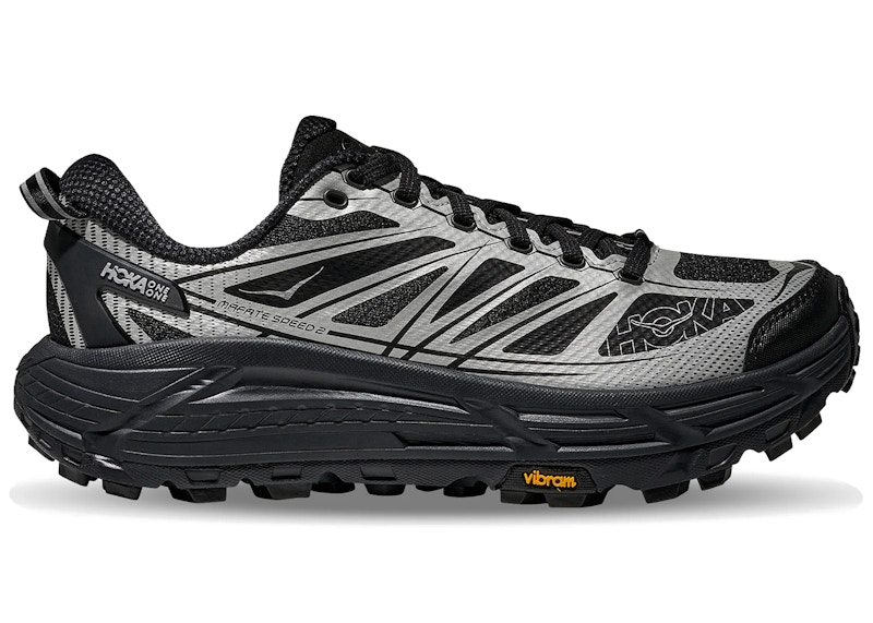 Hoka One One Mafate Speed 2 Black Silver