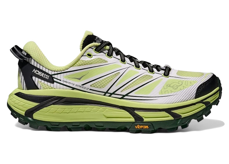 Hoka One One Mafate Speed 2 Honeydew White Men's - 1126851-HWW - US