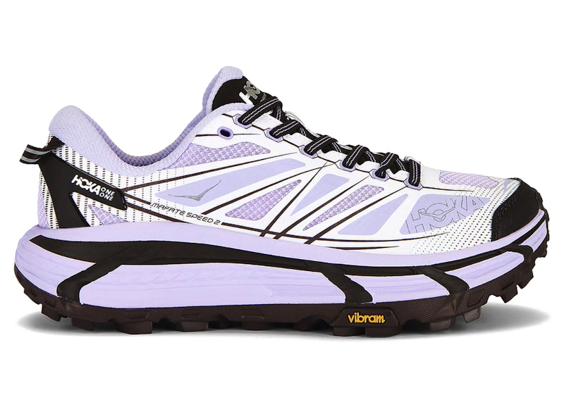 Hoka One One Mafate Speed 2 Iris Flower White Men's - 1126851-ISF - US