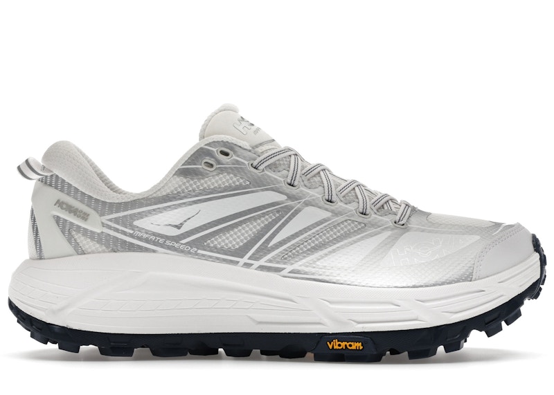 Hoka One One Mafate Speed 2 White Silver