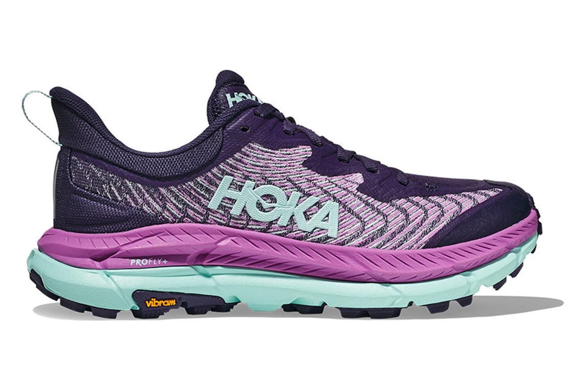 Pre-owned Hoka One One Mafate Speed 4 Night Sky Orchid (women's) In Night Sky/orchid