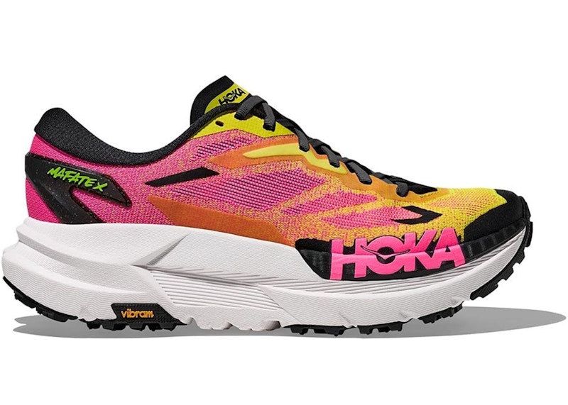 Hoka One One Mafate X Neon Hoka Citrus Neon Rose