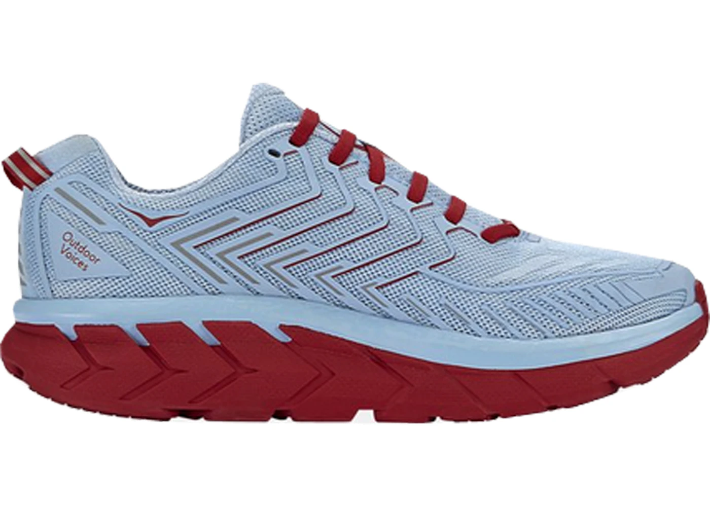Hoka One One OV Clifton Powder Blue Goji Berry Women s