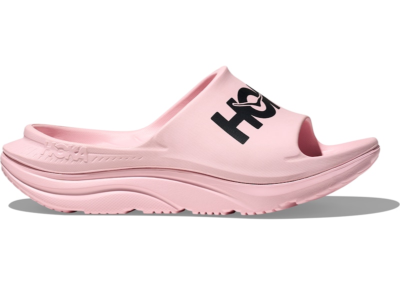 Hoka One One Ora Athletic Slide Carnation Black