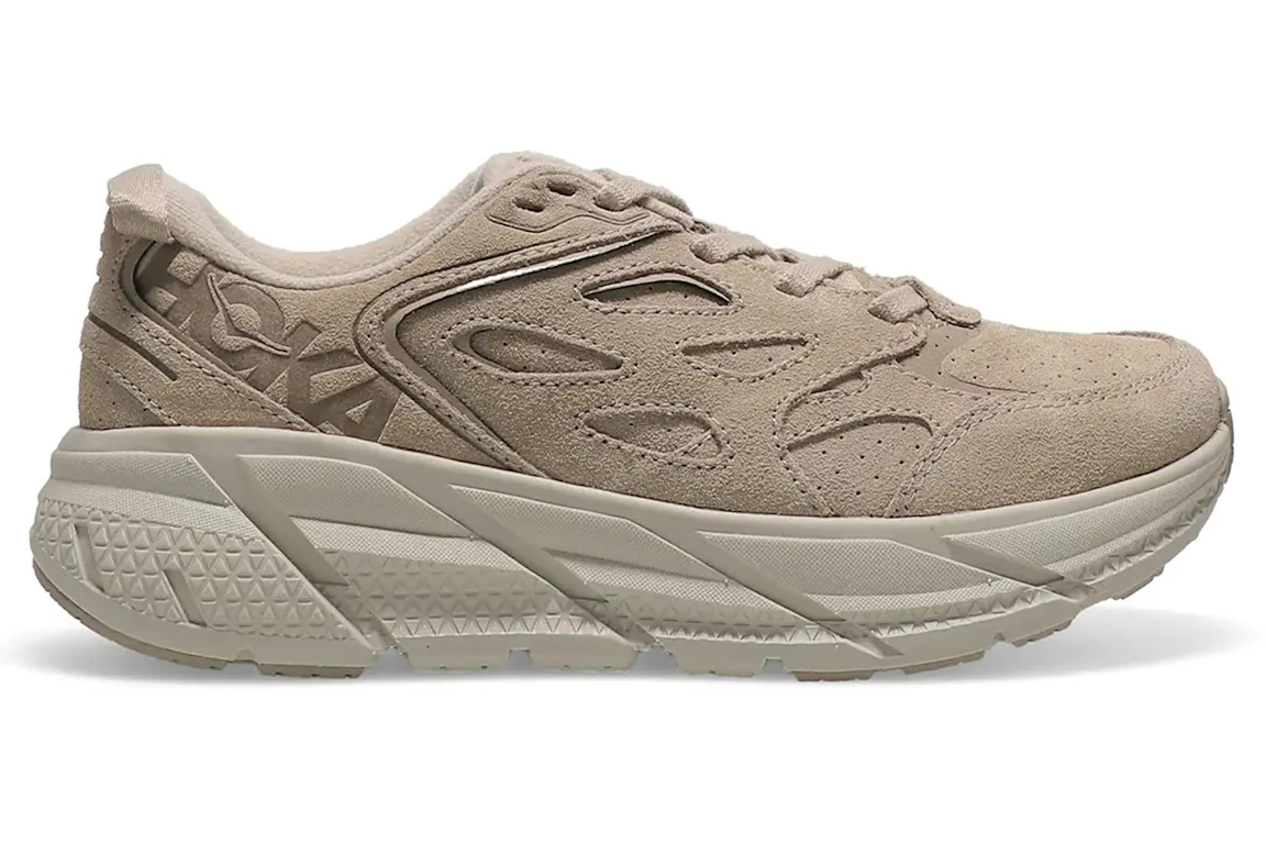 Hoka One One Ora Clifton L Suede Simply Taupe Pumice Stone (All Gender)