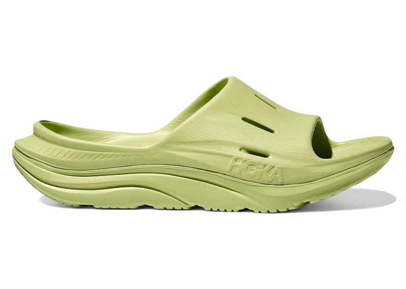 Hoka One One Ora Recovery Slide 3 Honeydew - 1135061-HHN