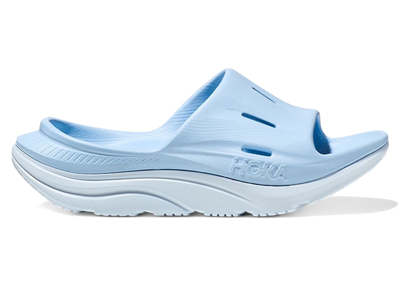 Hoka One One Ora Recovery Slide 3 Ice Water Men's - 1135061-IWAB - US