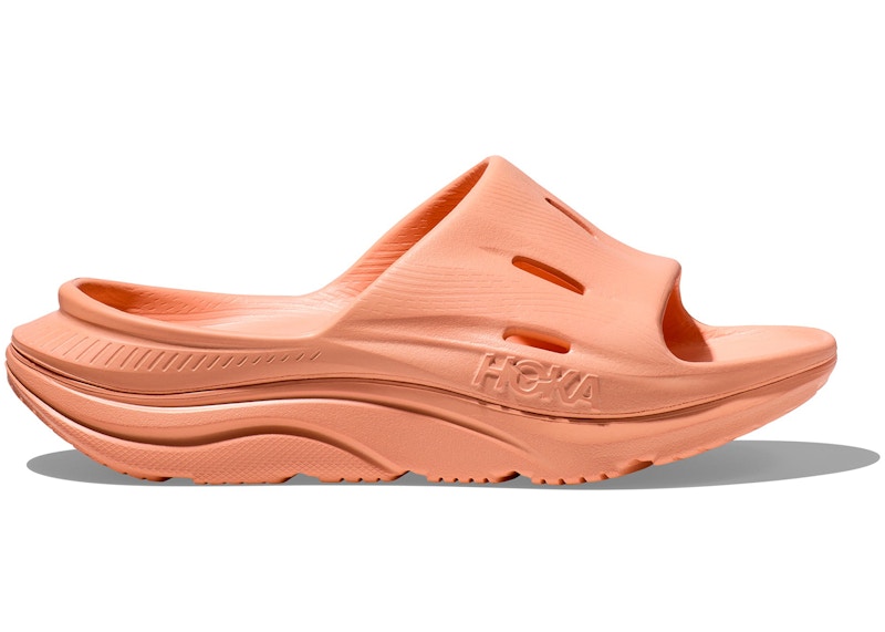 Hoka One One Ora Recovery Slide 3 Papaya