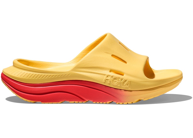 Hoka One One Ora Recovery Slide 3 Poppy Cerise