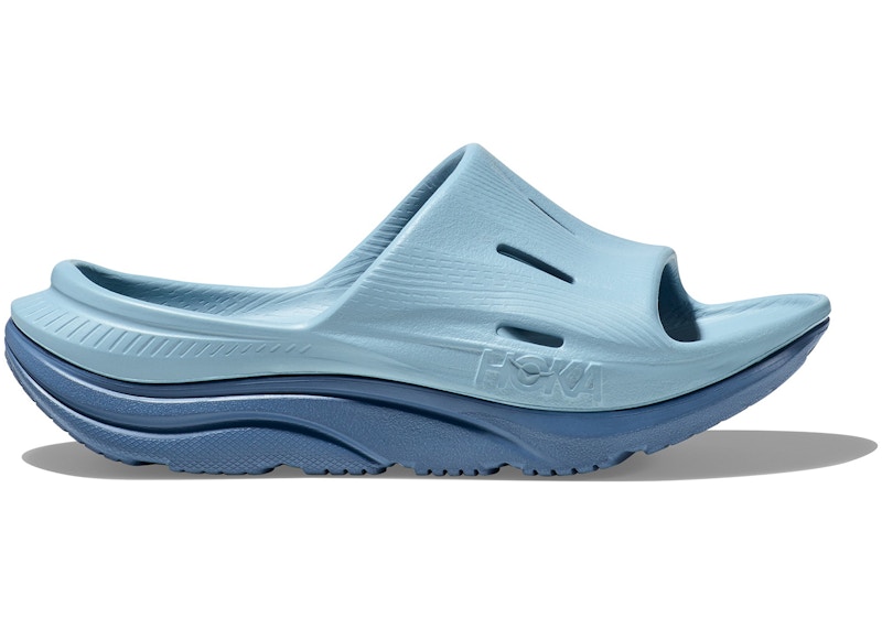 Hoka One One Ora Recovery Slide 3 Stone Blue Bluesteel (GS)