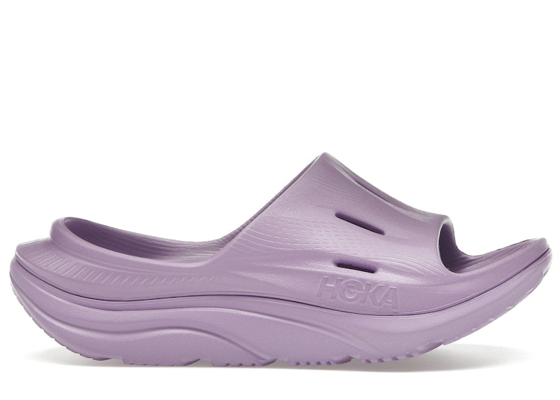 Hoka One One Ora Recovery Slide 3 Violet Bloom