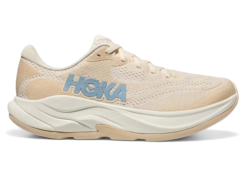 HOKA Men's Rincon 4 Road Running Shoes in Alabaster/Oak - 1155130-ARK