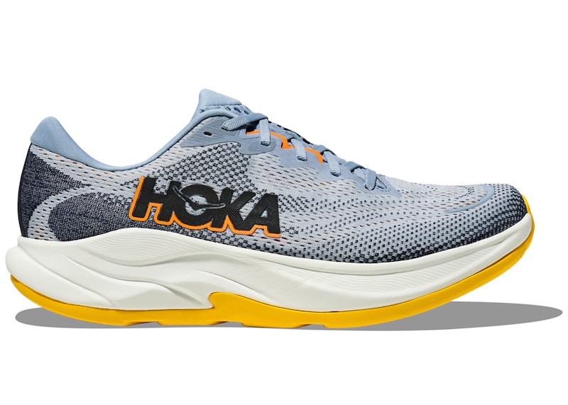 HOKA Men's Rincon 4 Road Running Shoes in Drizzle/Nautical Dusk - 1155130-DLN