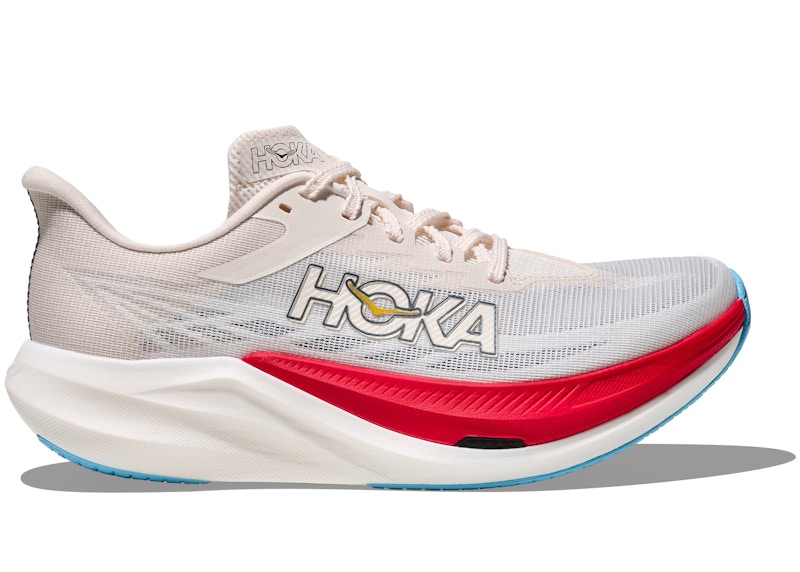 Hoka One One Rocket X 3 Alabaster Frost
