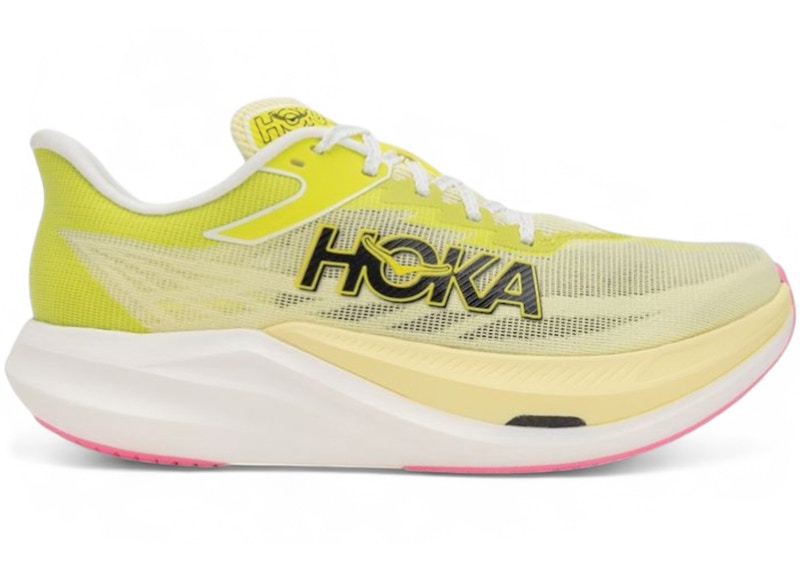 Hoka One One Rocket X 3 Sunlight Neon Hoka Citrus