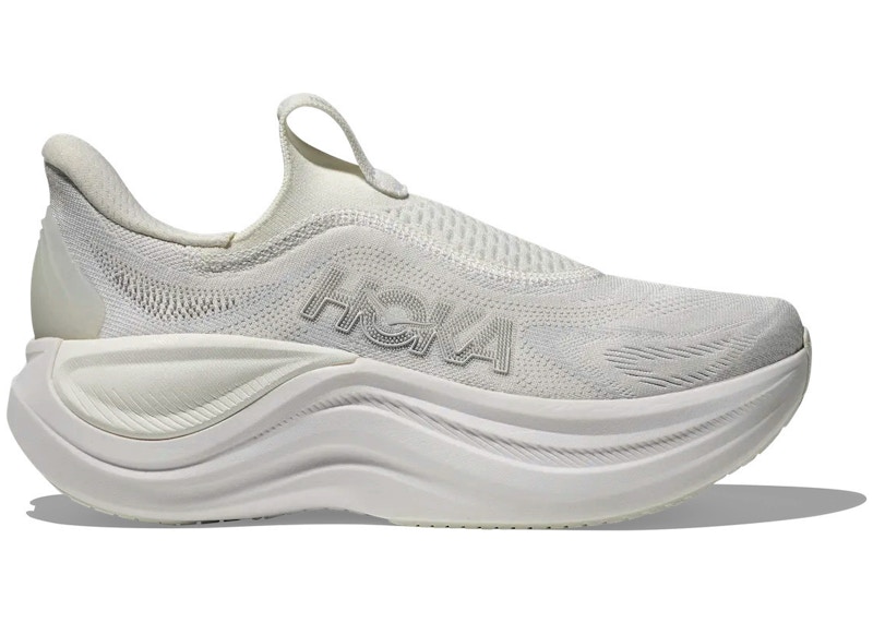Hoka One One Skyward Laceless White (Women's) - 1168877-WWH