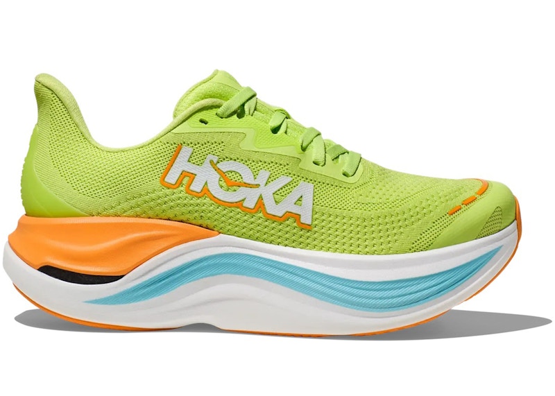 Pre-owned Hoka Men's One One Skyward X Sneakers In Lettuce/cloudless In Multi