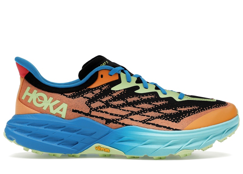 Hoka One One Speedgoat 5 Solar Flare Diva Blue