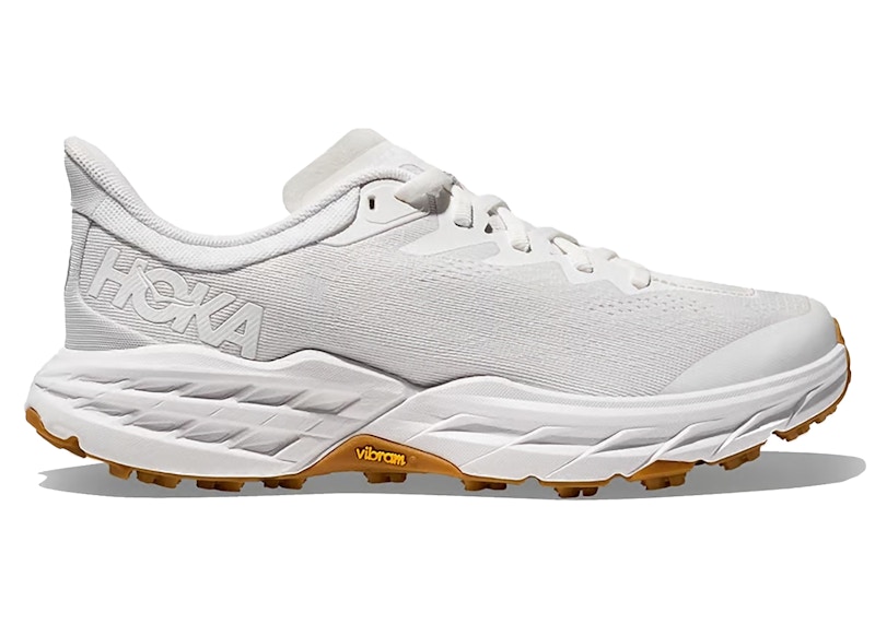 Pre-owned Hoka Speedgoat 5 (women's) Sneakers In White/nimbus Cloud