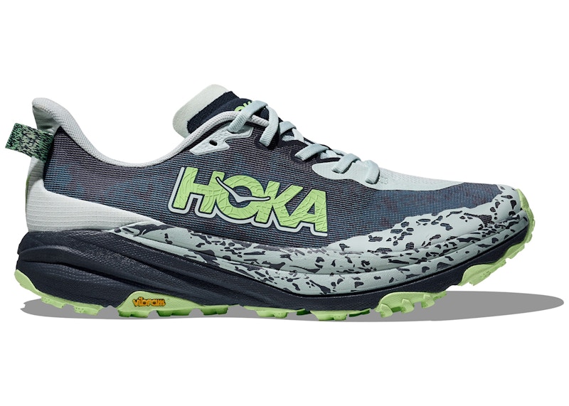 HOKA Men's Speedgoat 6 Trail Shoes in Droplet/Nautical Dusk - 1147791-DRPL
