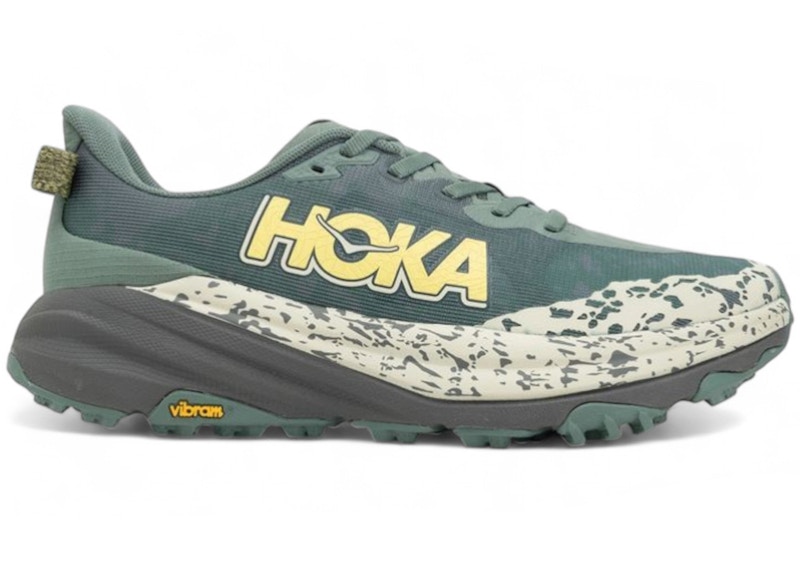 Hoka One One Speedgoat 6 Fern Asphalt Grey