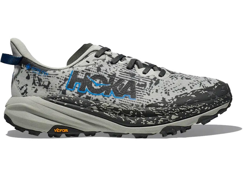 Pre-owned Hoka Speedgoat 6 Goretex (women's) Sneakers In Cosmic Grey/asteroid In Gray