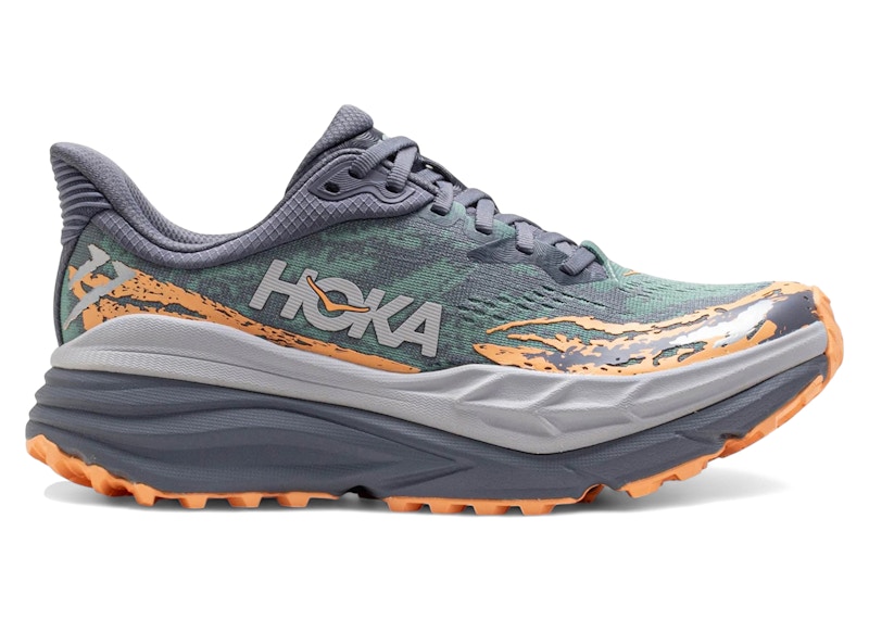 Hoka One One Stinson 7 Grey Skies Pale Tangerine (Women's) - 1141531-GSP